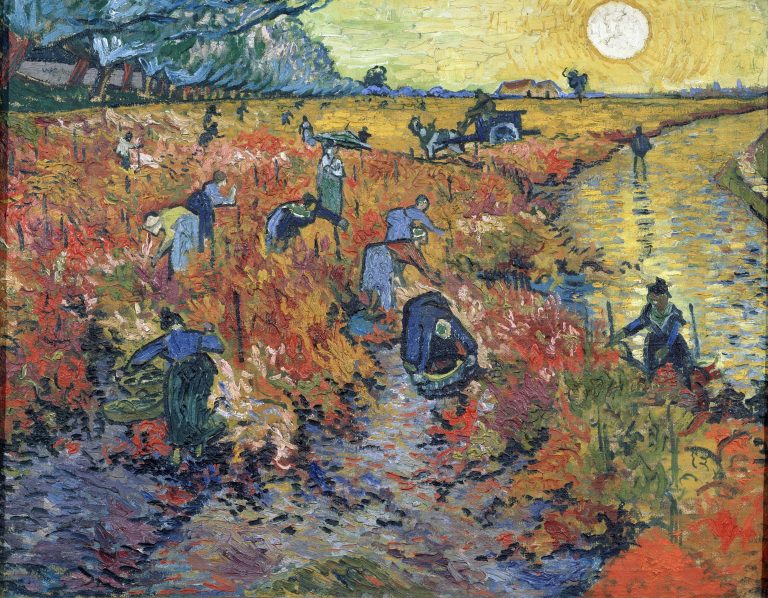 Dose of Art #120: Vincent van Gogh – The Red Vineyards near Arles (1888 ...